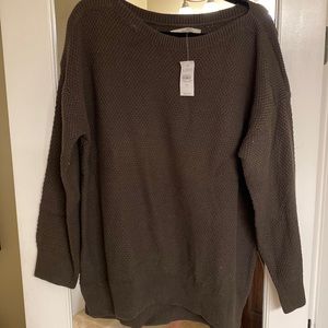 New with tags LOFT olive green sweater